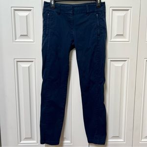 LOFT Modern Skinny Ankle pants navy blue size 0